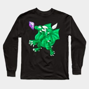 GemBabs: Elemental Dragon (Earth) Long Sleeve T-Shirt